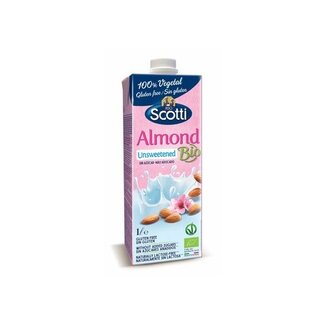 Riso Scotti Riso Scotti Almond drink ongezoet bio 1 Liter