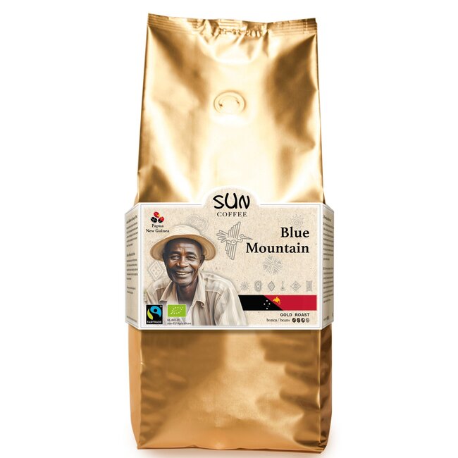 SUN Coffee Blue mountain gold roast bio 1 Kilogram