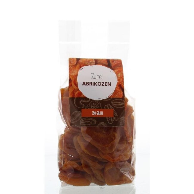 MijnNatuurwinkel Zure abrikozen 350 Gram