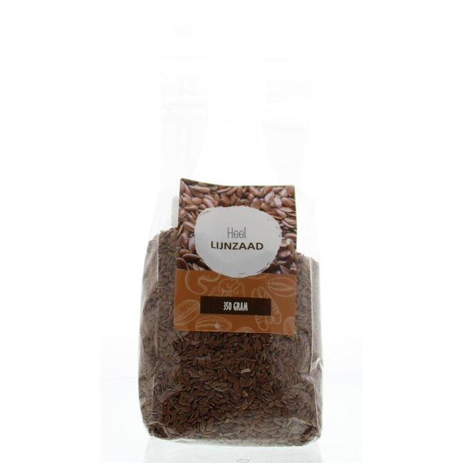 MijnNatuurwinkel Lijnzaad heel 350 Gram