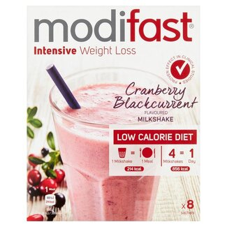 Modifast Modifast Intensive milkshake cranberry 440 Gram