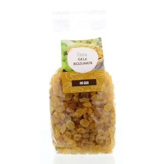 MijnNatuurwinkel MijnNatuurwinkel Gele sultana rozijnen 450 Gram