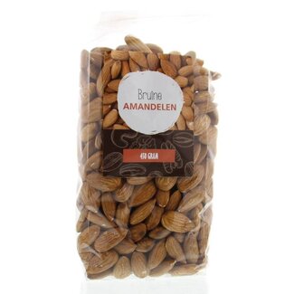 MijnNatuurwinkel MijnNatuurwinkel Bruine amandelen 450 Gram