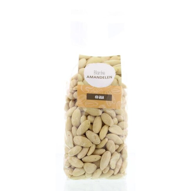 MijnNatuurwinkel Blanke amandelen 450 Gram