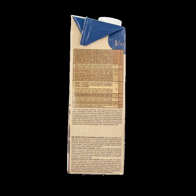 Boisson à l'avoine au cacao bio Riso Scotti 1 litre