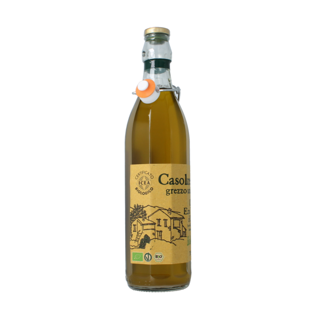 CasolareBio Huile d'olive extra vierge non filtrée bio 750 ml