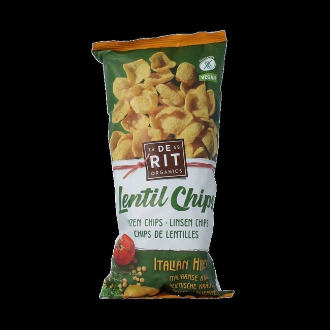 Linzenchips Italian herbs bio 75 Gram