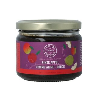 Your Organic Nature Your Organic Nature Stroop rinse appel bio 330 Gram