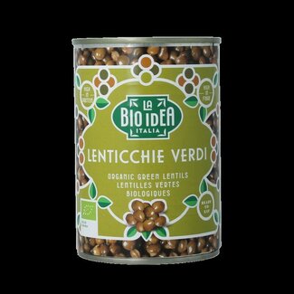 La Bio Idea Groene linzen bio 400 Gram