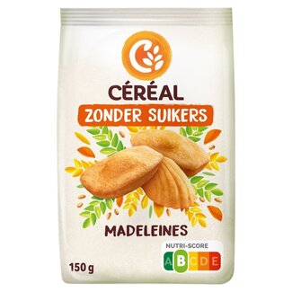 Cereal Madeleines aux céréales sans sucres 150 grammes