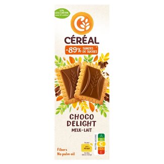 Cereal Cereal Choco delight melkchocolade minder suikers 126 Gram