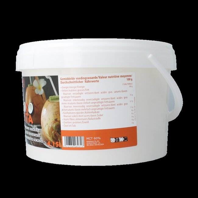 Kokovita Huile de coco bio 4150 Millilitres