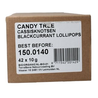 Candy Tree Candy Tree Cassisknotsen navul bio 42 Stuks