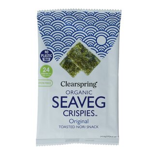 Clearspring Clearspring Seaveg - crispies original bio 4 Gram