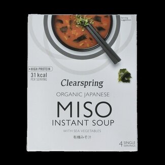 Clearspring Clearspring Misosoup instant bio 40 Gram