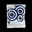Clearspring Bruine rijst crackers zwarte sesam & tamari bio 40 Gram