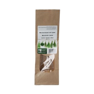Marma Marma Mosterdzaad wit/geel 100 Gram