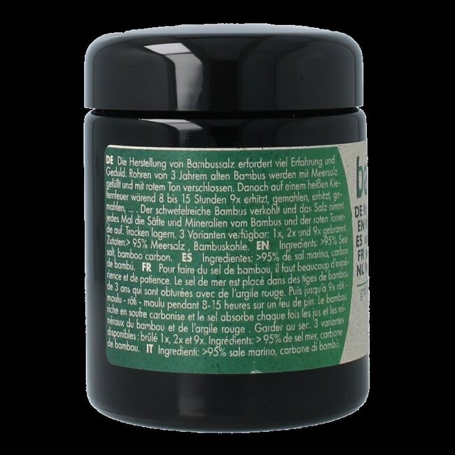 Bambu Salz Bamboezout grof 9x gebrand 270 Gram