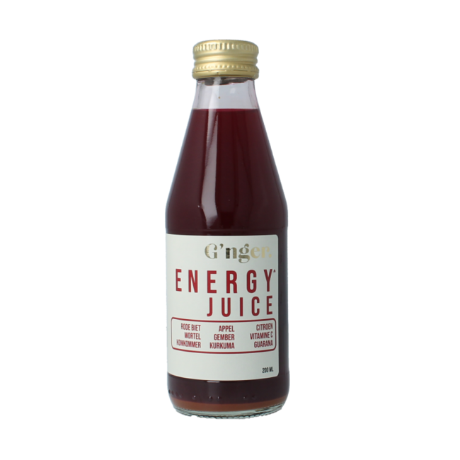 Energy groentesap 75% groente en guarana 200 Milliliter