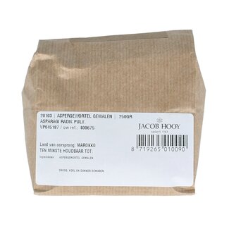 Jacob Hooy Jacob Hooy Aspergewortel gemalen 250 Gram