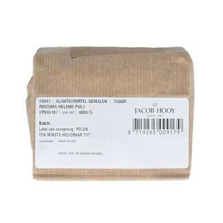 Jacob Hooy Jacob Hooy Alantswortel gemalen 250 Gram