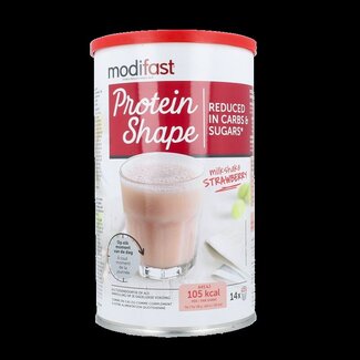 Modifast Modifast Proteine shape milkshake strawberry 420 Gram