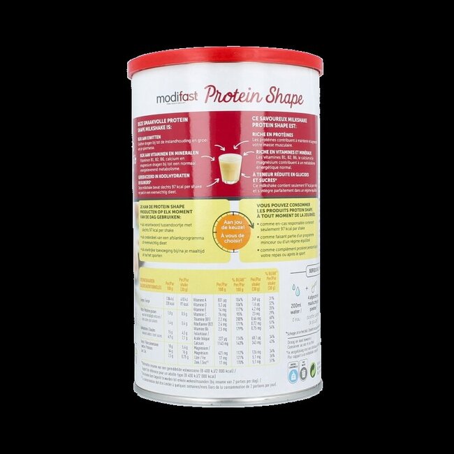 Modifast Protein Shape Milkshake Vanille 420 g