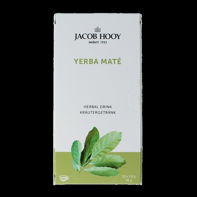 Jacob Hooy Thé Yerba Maté 20 Sachets