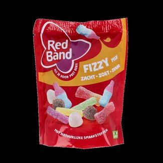 Red Band Red Band Snoepmix fizzy 215 Gram