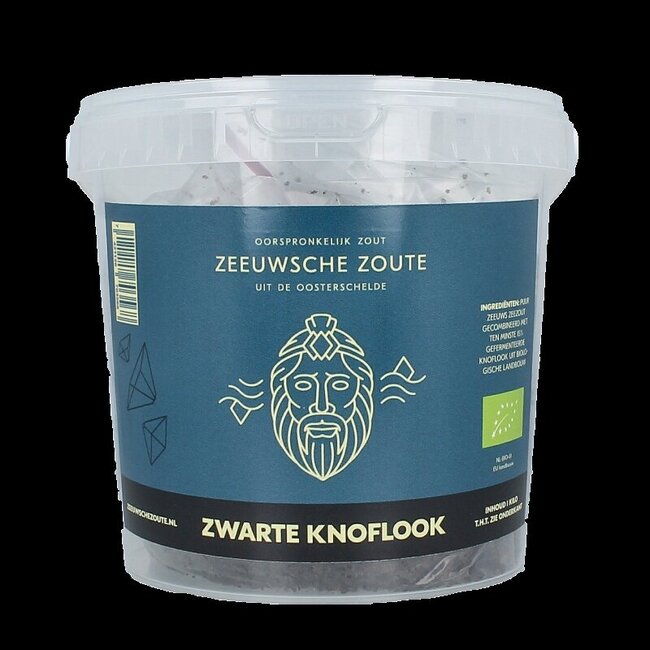 Zout met zwarte knoflook bio 1 Kilogram