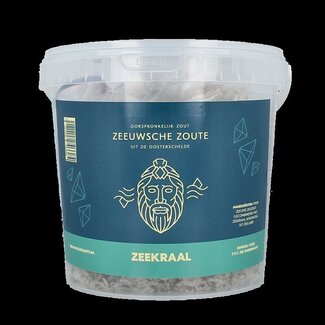 Zeeuwsche Zoute Zeeuwsche Zoute Zout met zeekraal in emmer 1 Kilogram