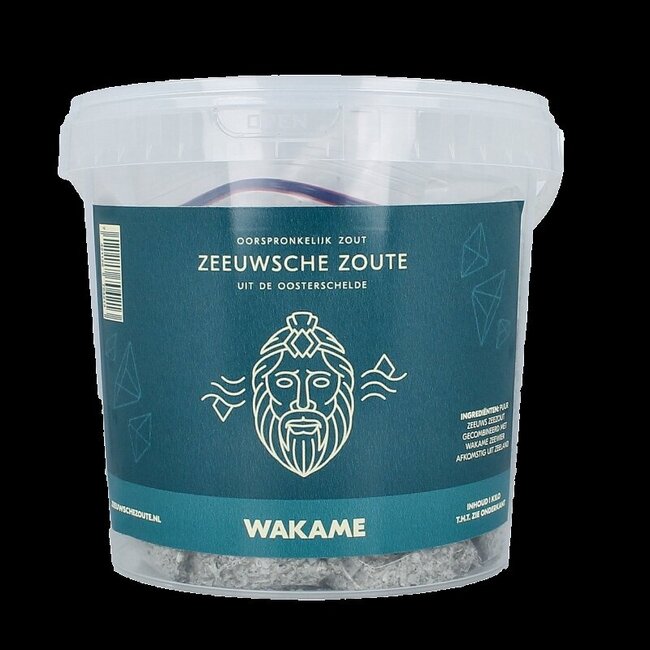 Zout met wakame in emmer 1 Kilogram