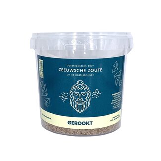 Zeeuwsche Zoute Zeeuwsche Zoute Zout gerookt emmer 1 Kilogram