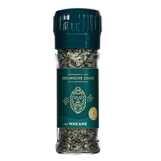 Zeeuwsche Zoute Zeeuwsche Zoute Zoutmolen zout met wakame 50 Gram