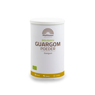 Mattisson Mattisson Guargom poeder bio 275 Gram