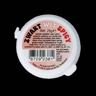 Kindly's Kindly's Zwart wit spicy 25 g