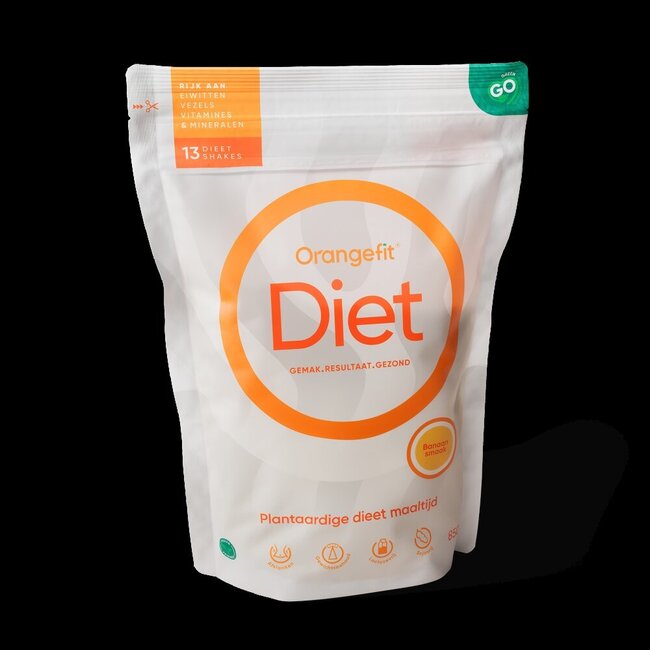 Orangefit Diet shake banana 850 Gram
