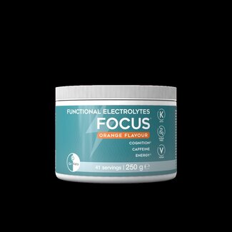 Go-Keto Go-Keto Elektrolytes drink poeder focus sinaasappel 250 Gram