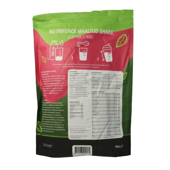 Nutriforce Shake Repas 700 Grammes