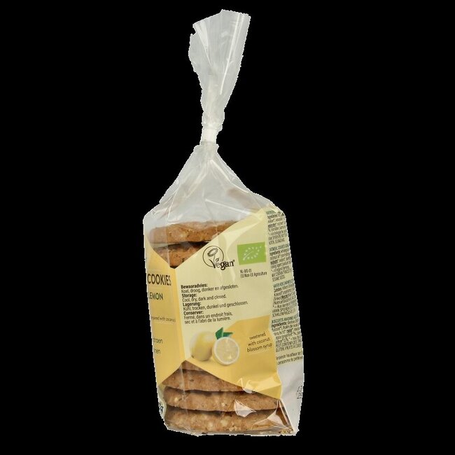 Billy's Farm Biscuits à l'avoine gingembre-citron bio 200 g