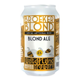 Waterland Brewery Waterland Brewery Belgian-ale Broeker blonde bio 330 Milliliter