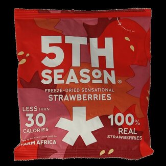 5th Season 5th Season Freeze dried strawberries 8 Gram