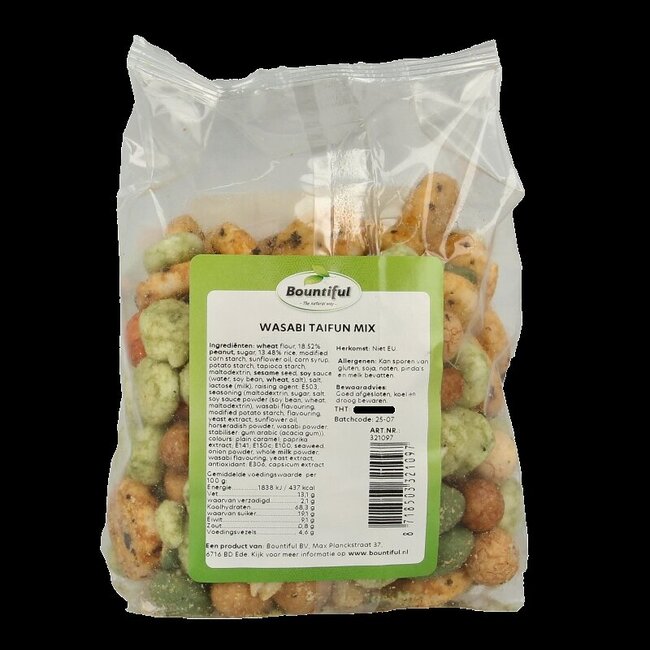 Bountiful Wasabi taifun mix 200 Gram