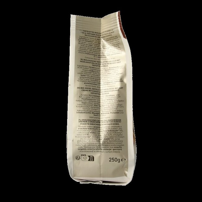 Rigoni Di Asiago Nocciolata tartlets bio 250 Gram