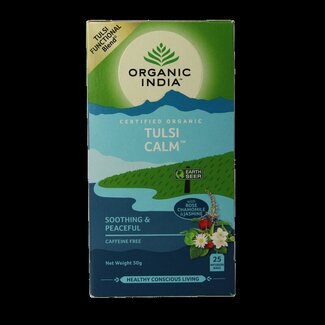 Organic India Organic India Tulsi calm tea bio 25 Stuks