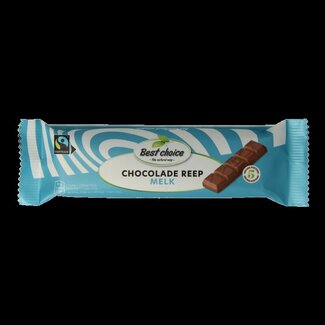 Bountiful Bountiful Chocolade reep melk zonder toegevoegd suiker 50 Gram