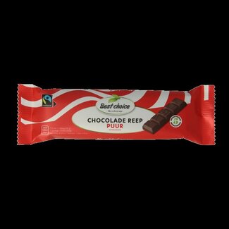 Bountiful Bountiful Chocolade reep puur zonder toegevoegde suiker 50 Gram