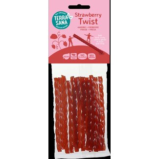 TerraSana TerraSana Torsades à la fraise bio 75 g
