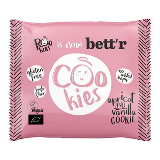 Rookies Rookies Cookie apricot & vanilla glutenvrij bio 40 Gram