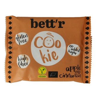 Rookies Rookies Cookie apple & cinnamon glutenvrij bio 40 Gram
